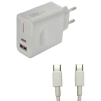 شارژر دیواری 25 وات ترانیو مدل T-EU6C به همراه کابل USB-C