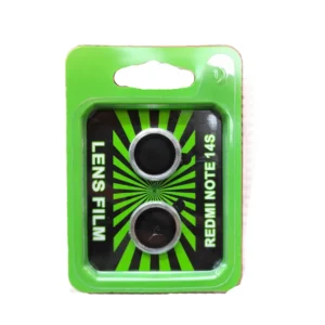 محافظ لنز دوربین ردمی نوت 14s رنگ مشکی