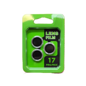 محافظ لنز دوربین آیفون 17 پرو و 17 پرو مکس رنگ سیلور نقره‌ای